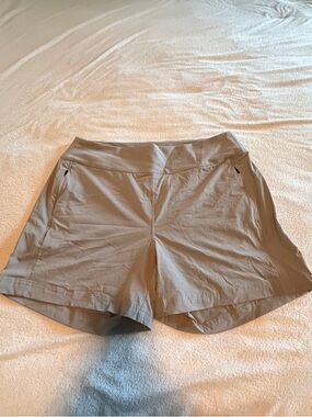 Orvis Ripstop Pull On Shorts- Gray, 14